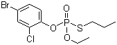 结构式 CAS# 41198-08-7, 丙溴磷