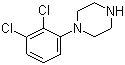 结构式 CAS# 41202-77-1, 1-(2,3-二氯苯基)哌嗪