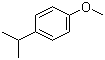structure of CAS# 4132-48-3, 4-Isopropylanisole;4-Methoxycumene