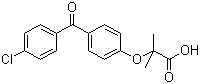 Fenofibric acid molecular structure (CAS 42017-89-0)