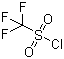 结构式 CAS# 421-83-0, 三氟甲烷磺酰氯; 三氟甲基磺酰氯