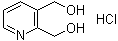 结构式 CAS# 423169-40-8, 2,3-二(羟甲基)吡啶盐酸盐