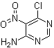 结构式 CAS# 4316-94-3, 6-氯-5-硝基-4-嘧啶胺