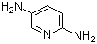 结构式 CAS# 4318-76-7, 2,5-二氨基吡啶