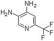 structure of CAS# 438564-37-5, 6-Trifluoromethylpyridine-3,4-diamine