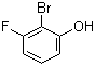 structure of CAS# 443-81-2, 2-Bromo-3-fluorophenol
