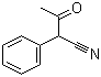 结构式 CAS# 4468-48-8, 2-苯基乙酰基乙腈; alpha-氰基苯丙酮; alpha-乙酰基苯乙腈