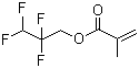structure of CAS# 45102-52-1, 2,2,3,3-Tetrafluoropropyl methacrylate