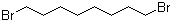 structure of CAS# 4549-32-0, 1,8-Dibromooctane;Octamethylene dibromide