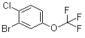 结构式 CAS# 468075-00-5, 2-溴-1-氯-4-(三氟甲氧基)苯