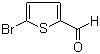 结构式 CAS# 4701-17-1, 5-溴噻吩-2-甲醛