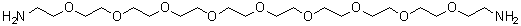 structure of CAS# 474082-35-4, 3,6,9,12,15,18,21,24,27-Nonaoxanonacosane-1,29-diamine