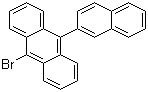 结构式 CAS# 474688-73-8, 9-溴-10-(2-萘基)蒽