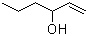 结构式 CAS# 4798-44-1, 1-己烯-3-醇