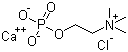 结构式 CAS# 4826-71-5, 氯化磷酰胆碱钙盐