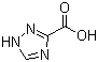 结构式 CAS# 4928-87-4, 1H-1,2,4-三氮唑-3-羧酸