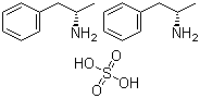 结构式 CAS# 51-63-8, 硫酸苯丙胺盐