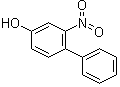 结构式 CAS# 51264-59-6, 2-硝基-[1,1'-联苯]-4-醇