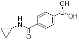 structure of CAS# 515140-26-8, 4-(Cyclopropylaminocarbonyl)phenylboronic acid;4-(N-Cyclopropylaminocarbonyl)phenylboronic acid