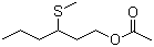 结构式 CAS# 51755-85-2, 3-(甲硫基)己醇乙酸酯