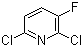 结构式 CAS# 52208-50-1, 2,6-二氯-3-氟吡啶