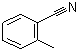 structure of CAS# 529-19-1, o-Tolunitrile;2-Methylbenzenecarbonitrile; o-Cyanotoluene; o-Methylbenzonitrile; o-Toluic nitrile; o-Toluonitrile; o-Tolylnitrile; CNT