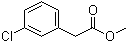 结构式 CAS# 53088-68-9, 2-(3-氯苯基)乙酸甲酯