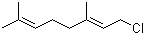 structure of CAS# 5389-87-7, Geranyl chloride;trans-1-Chloro-3,7-dimethyl-2,6-octadiene