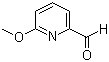 structure of CAS# 54221-96-4, 6-Methoxypyridine-2-carbaldehyde;6-Methoxy-2-pyridinecarboxaldehyde