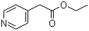 结构式 CAS# 54401-85-3, 4-吡啶乙酸乙酯