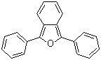 结构式 CAS# 5471-63-6, 1,3-二苯基异苯并呋喃; 2,5-二苯基-3,4-苯并呋喃
