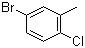 结构式 CAS# 54932-72-8, 5-溴-2-氯甲苯