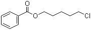 structure of CAS# 55092-47-2, 5-Chloropentyl benzoate;Benzoic acid 5-chloropentyl ester