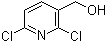 结构式 CAS# 55304-90-0, 2,6-二氯吡啶-3-甲醇