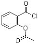 结构式 CAS# 5538-51-2, 2-乙酰氧基苯甲酰氯; 邻乙酰氧基苯甲酰氯