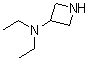 结构式 CAS# 55438-75-0, 3-二乙基氨基吖丁啶