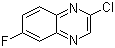 结构式 CAS# 55687-33-7, 2-氯-6-氟喹喔啉