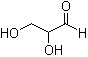 structure of CAS# 56-82-6, DL-Glyceric aldehyde;Glyceraldehyde; Glyceric aldehyde; Glycerinaldehyde; Glycerose; NSC 67934; dl-Glyceraldehyde; alpha,beta-Dihydroxypropionaldehyde; 2,3-Dihydroxypropanal