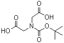 structure of CAS# 56074-20-5, 3-(tert-Butoxycarbonyl)-3-azapentanedioic acid;N-(tert-Butoxycarbonyl)iminodiacetic acid; N-Boc-iminodiacetic acid; [(tert-Butoxycarbonyl)(carboxymethyl)amino]acetic acid
