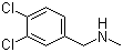 结构式 CAS# 5635-67-6, N-(3,4-二氯苄基)-N-甲胺