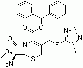 structure of CAS# 56610-72-1, 7-MAC;7-ACA-3-MTT-7-MO