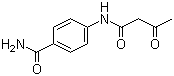 structure of CAS# 56766-13-3, 4-Carbamonyl-N-acetoacetanilide;4-Formylaminoacetoacetanilide