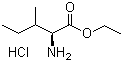 structure of CAS# 56782-52-6, L-Isoleucine ethyl ester hydrochloride;Ethyl 2-amino-3-methylvalerate hydrochloride; Ethyl L-isoleucinate hydrochloride