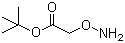 结构式 CAS# 56834-02-7, 2-氨基氧基乙酸叔丁酯