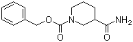 结构式 CAS# 569348-14-7, 1-Cbz-哌啶-3-甲酰胺; 1-苄氧羰基哌啶-3-甲酰胺