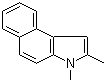 结构式 CAS# 57582-31-7, 1,2-二甲基-4,5-苯并吲哚