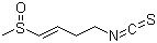 structure of CAS# 592-95-0, Sulforaphene;(E)-4-Isothiocyanato-1-(methylsulfinyl)-1-butene
