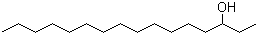 structure of CAS# 593-03-3, 3-Hexadecanol