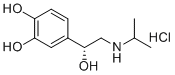 structure of CAS# 5984-95-2, (-)-Isoproterenol hydrochloride;4-[(1R)-1-hydroxy-2-(propan-2-ylamino)ethyl]benzene-1,2-diol;hydrochloride