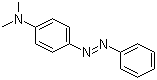 结构式 CAS# 60-11-7, 溶剂黄 2; 二甲基黄; 对二甲胺基偶氮苯; N,N-二甲基-4-(苯偶氮基)-苯胺